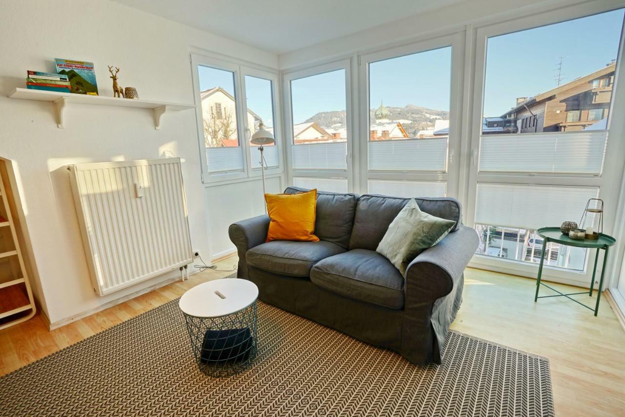 Zum Hirschbrau Apartment Sonthofen Luaran gambar